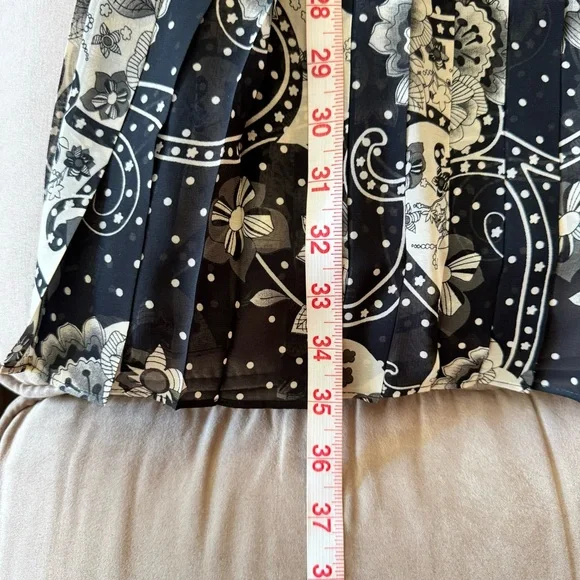 BISOU BISOU. NWT. Bohemian Rhapsody 2. Dita Print. Dress/Tunic w/tassels… - Picture 10 of 11